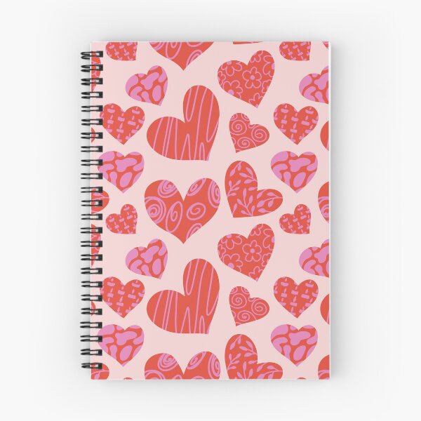 Item preview, Valentine’s Day seamless pattern with doodle hearts designed and sold by sacredolga.