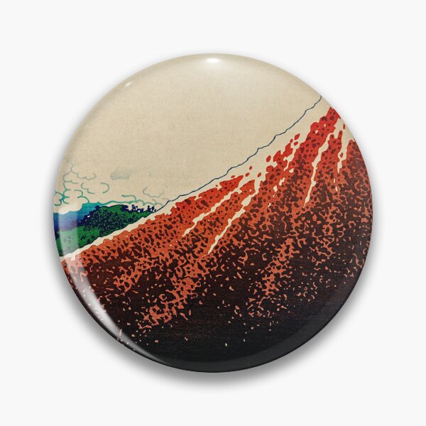 Item preview, Thunderstorm Beneath the Summit (Mount Fuji) - Katsushika Hokusai Print designed and sold by Open Canvas.