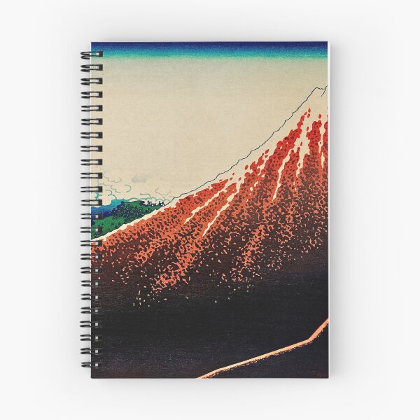 Item preview, Thunderstorm Beneath the Summit (Mount Fuji) - Katsushika Hokusai Print designed and sold by Open Canvas.