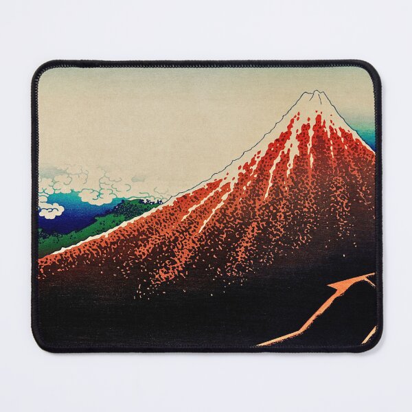 Item preview, Thunderstorm Beneath the Summit (Mount Fuji) - Katsushika Hokusai Print designed and sold by Open Canvas.