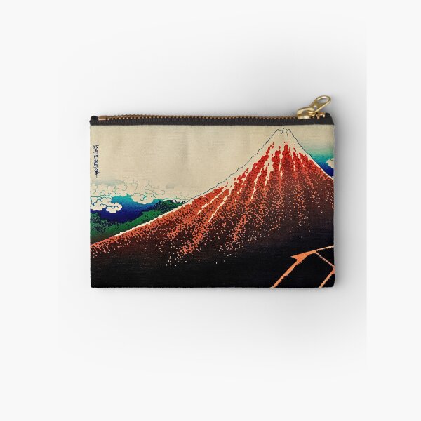 Item preview, Thunderstorm Beneath the Summit (Mount Fuji) - Katsushika Hokusai Print designed and sold by Open Canvas.