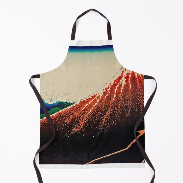 Item preview, Thunderstorm Beneath the Summit (Mount Fuji) - Katsushika Hokusai Print designed and sold by Open Canvas.