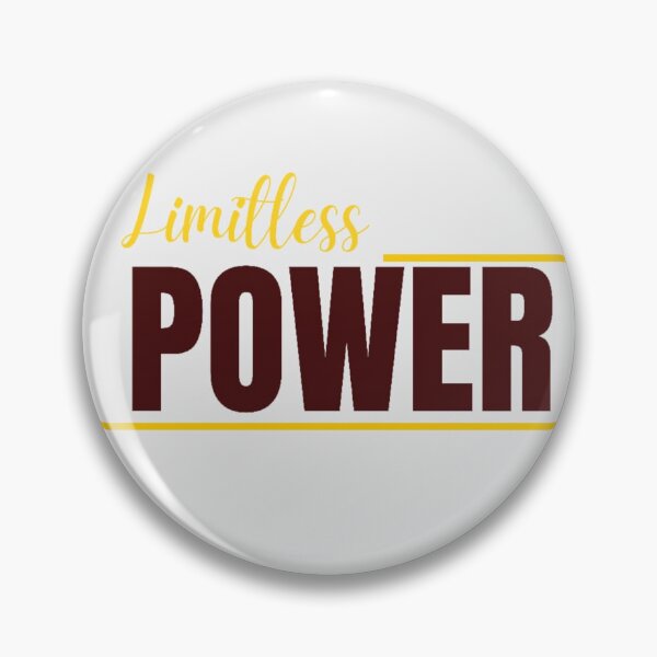 Item preview, Limitless Power – Bold Motivational Typography Design designed and sold by GlowNGrace.