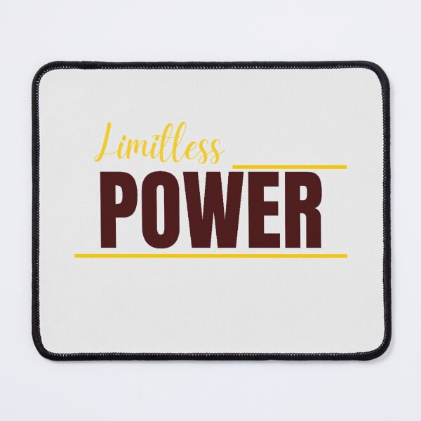 Item preview, Limitless Power – Bold Motivational Typography Design designed and sold by GlowNGrace.