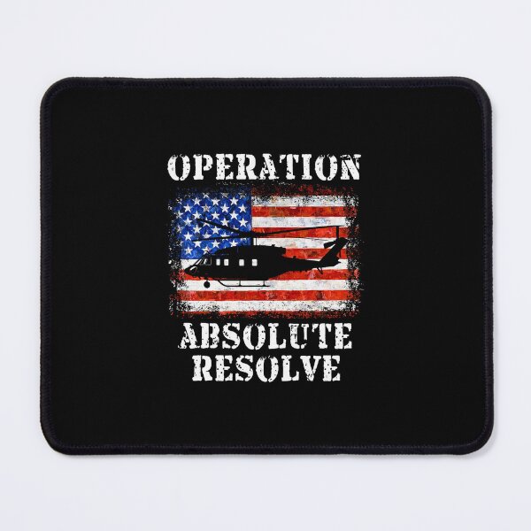 Item preview, Operation Absolute Resolve Patriotic Flag designed and sold by clarabersetart.