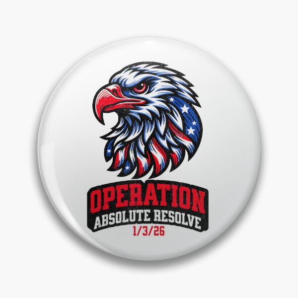 Item preview, Operation Absolute Resolve Eagle Emblem designed and sold by clarabersetart.
