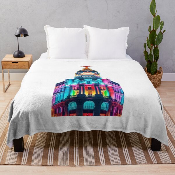 Item preview, Metropolis Madrid in neon light designed and sold by sightsmodern.