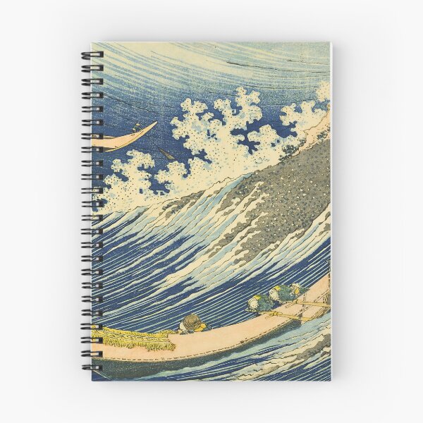 Item preview, Fishing Boats at Chōshi in Shimōsa - Katsushika Hokusai Print designed and sold by Open Canvas.