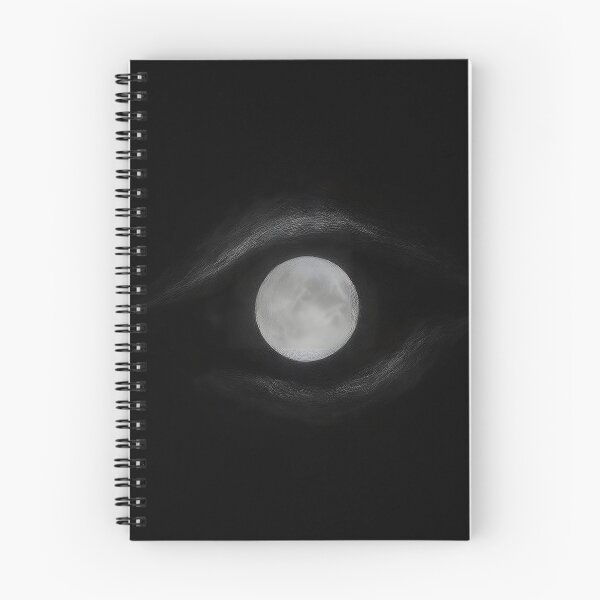 Item preview, Mystical Moon in Eye-Shaped Clouds designed and sold by PandaTShirtShop.