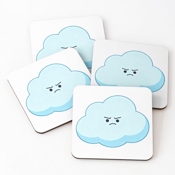 Item preview, Cute Grumpy Cloud designed and sold by Serge-Design.