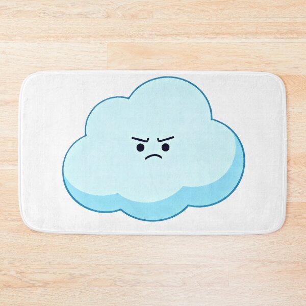 Item preview, Cute Grumpy Cloud designed and sold by Serge-Design.