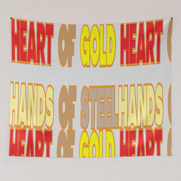 Item preview, Heart of gold hands of steel. designed and sold by IVEKDESIGN.