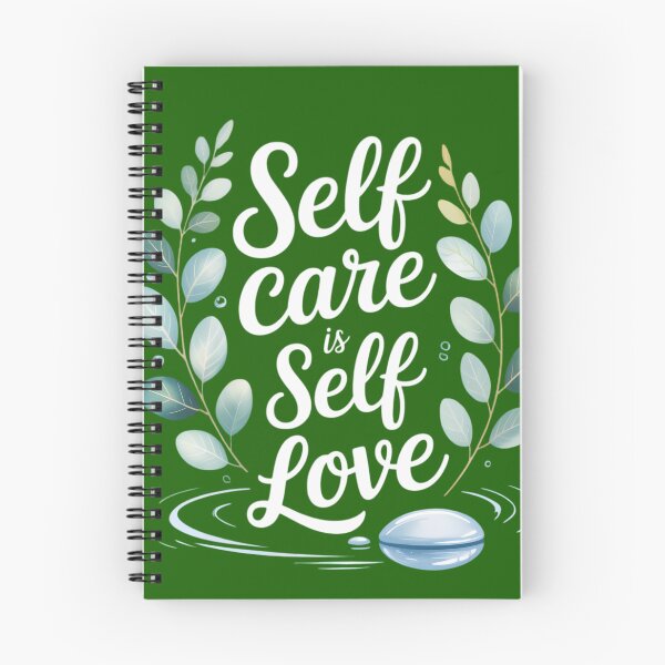 Item preview, Self Care Is Self Love Valentine Typography Wellness Mental Health Positive Shirt designed and sold by GiftsForge.