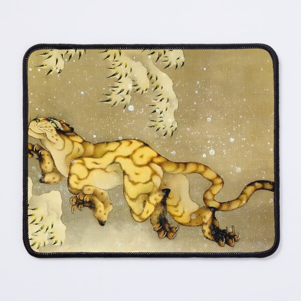 Item preview, Tiger in the Snow - Katsushika Hokusai Vintage Art designed and sold by Open Canvas.