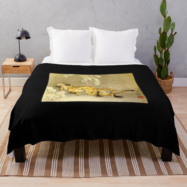 Item preview, Tiger in the Snow - Katsushika Hokusai Vintage Art designed and sold by Open Canvas.