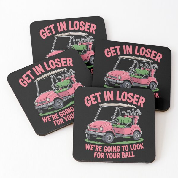 Item preview, Funny Golf Cart Quote Design Get In Loser Going For Ball designed and sold by HuserPiri.