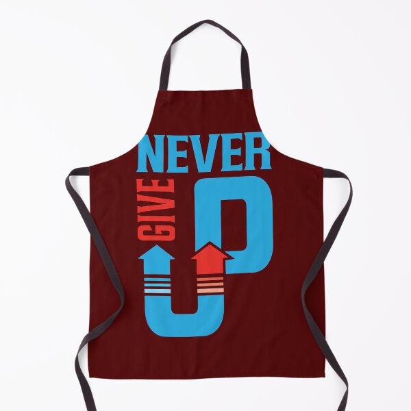 Item preview, Never Give Up Dynamic Arrow Typography T-Shirt Design designed and sold by DesignsDrip.