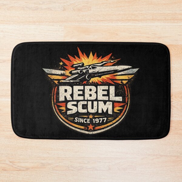Item preview, Rebel Scum Since 1977 – Retro Sci-Fi Rebellion Vintage T-Shirt Design 2 designed and sold by VoglR.