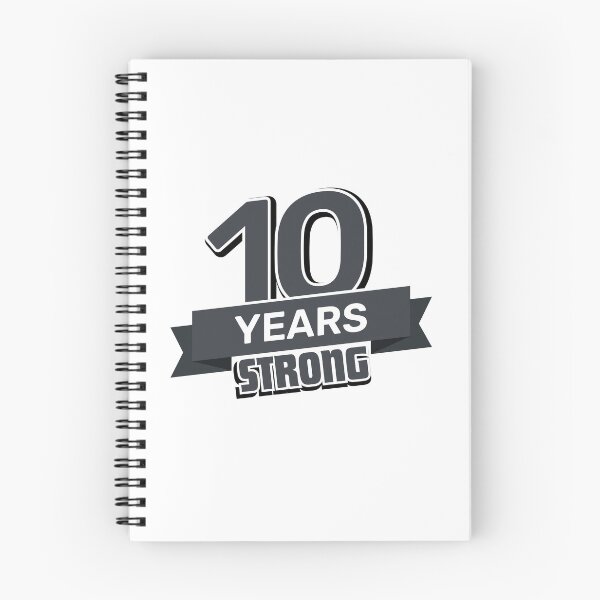 Item preview, 10 Years Strong Anniversary designed and sold by NumbersFort.