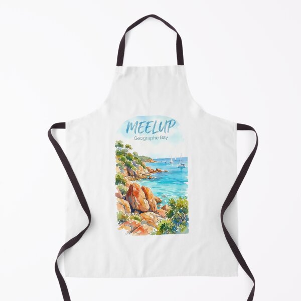 Item preview, Meelup Beach Geographe Bay - Castle Rock Watercolor Art designed and sold by Digital Dreams Arts.