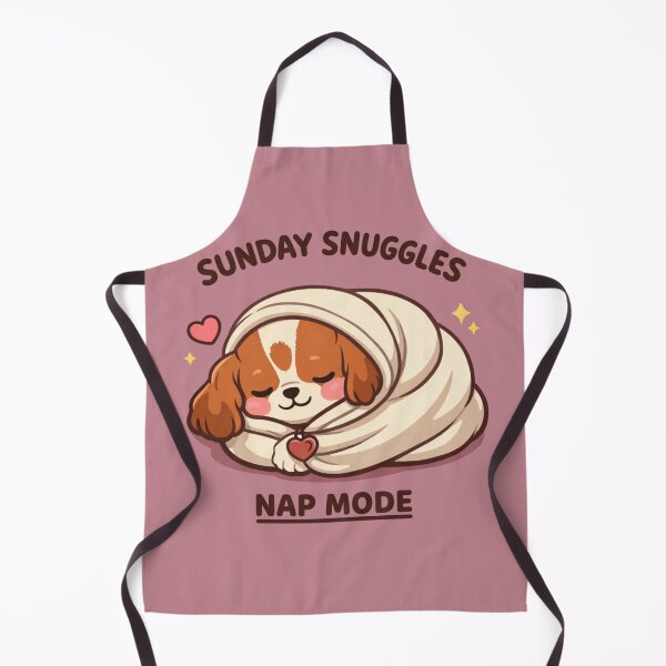 Item preview, Sunday Snuggles – Nap Mode Cozy Cavalier Puppy Dog Mom Shirt designed and sold by dogmomtees.