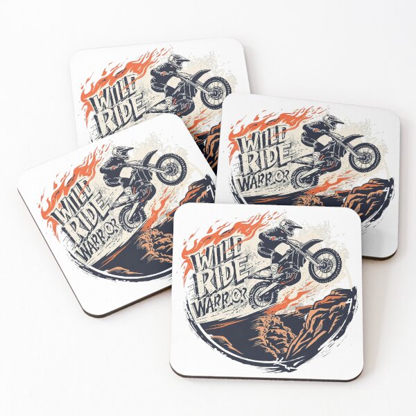 Item preview, Wild Ride Warrior – Fearless Motorcycle Rider Adventure T-Shirt designed and sold by RMTrendy.