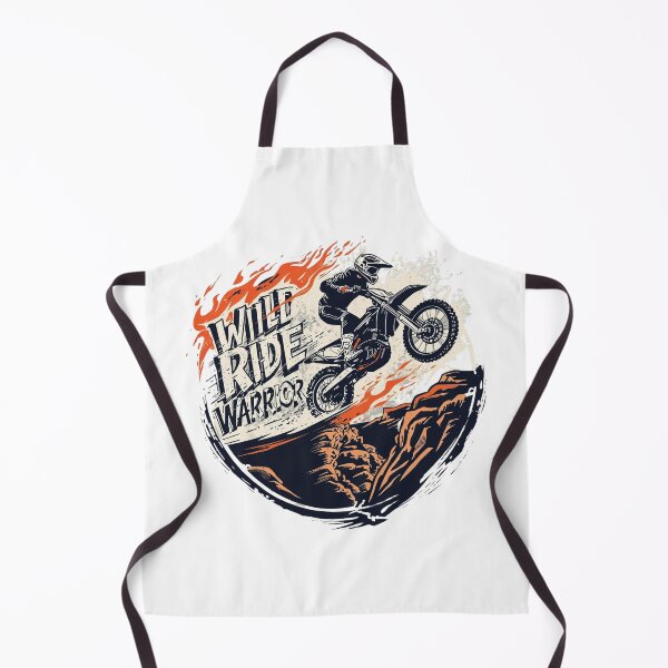 Item preview, Wild Ride Warrior – Fearless Motorcycle Rider Adventure T-Shirt designed and sold by RMTrendy.