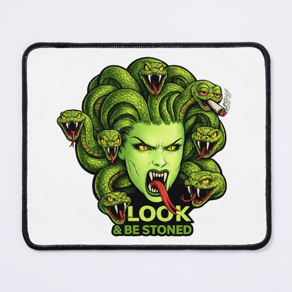 Item preview, Medusa, look and be stoned © designed and sold by Twistedhaha.