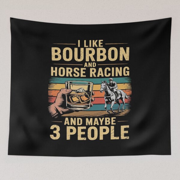 Item preview, Talk Derby to me Like Bourbon People Derby Horse Racing  designed and sold by VerseFarm.