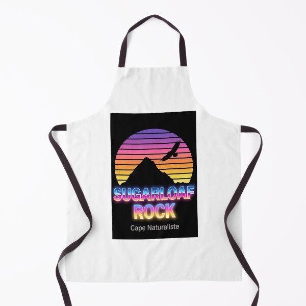 Item preview, Sugarloaf Rock Cape Naturaliste - 80s Retro Synthwave Art designed and sold by Digital Dreams Arts.