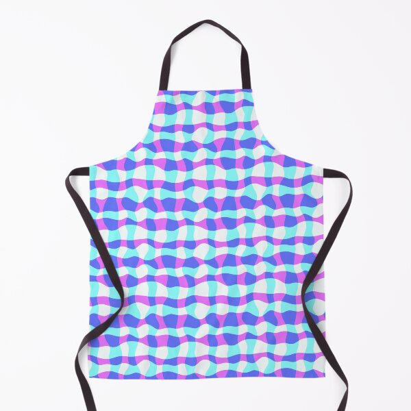 Item preview, Colorful Wavy Check Pattern 1 - Blue And Purple designed and sold by QuestingPixel.