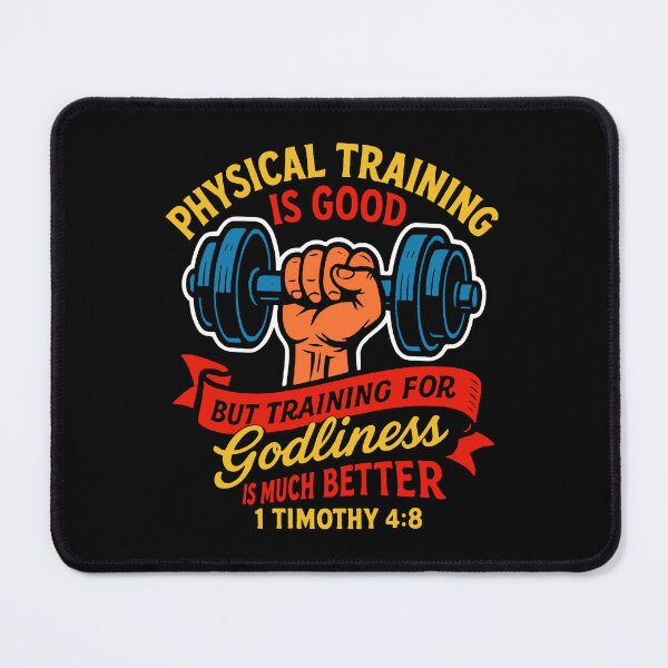 Item preview, 1 Timothy 4:8 Training For Godliness Is Much Better designed and sold by plushism.