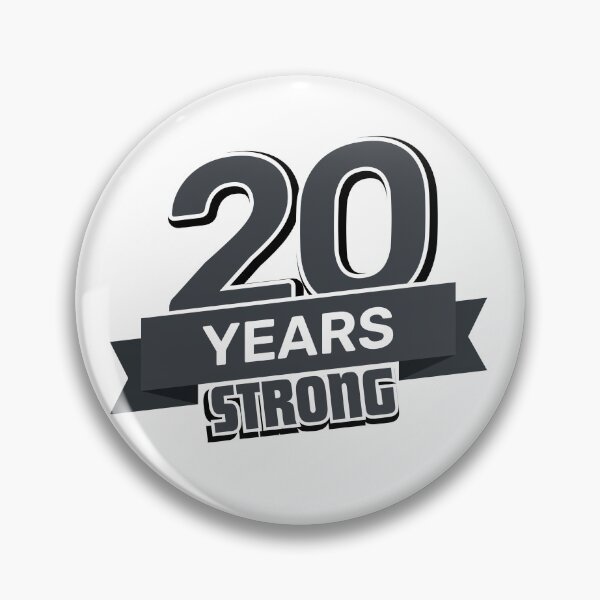 Item preview, 20 Years Strong Anniversary designed and sold by NumbersFort.