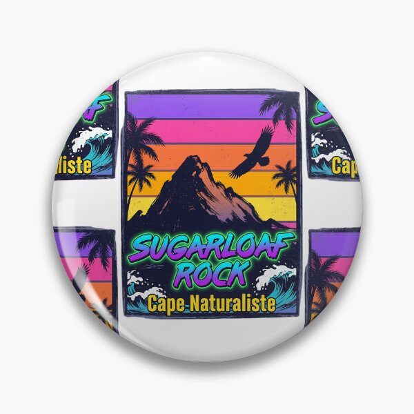 Item preview, Western Australia Neon - Sugarloaf Rock Retrowave Poster designed and sold by Digital Dreams Arts.
