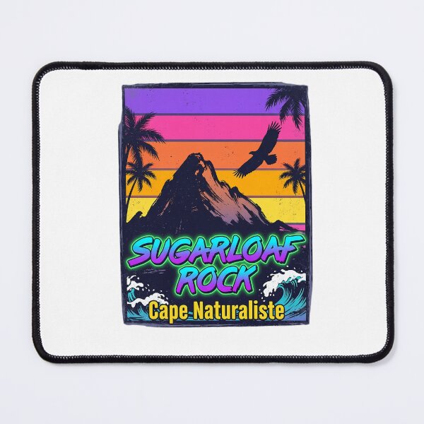 Item preview, Western Australia Neon - Sugarloaf Rock Retrowave Poster designed and sold by Digital Dreams Arts.