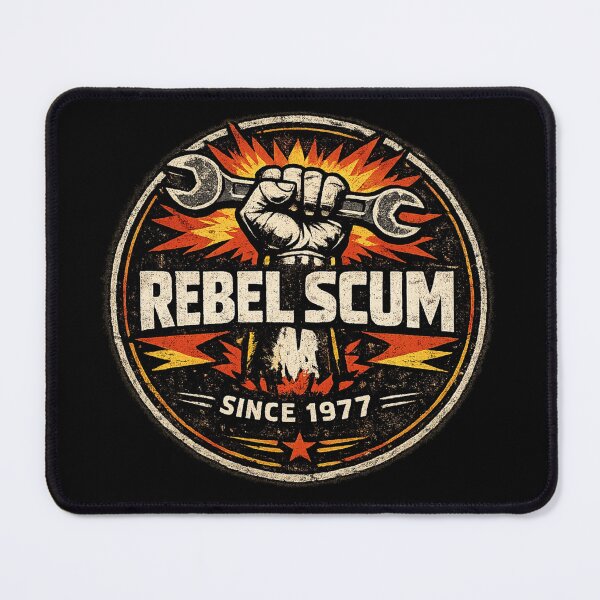 Item preview, Rebel Scum Since 1977 – Retro Sci-Fi Rebellion Vintage T-Shirt Design 3 designed and sold by VoglR.