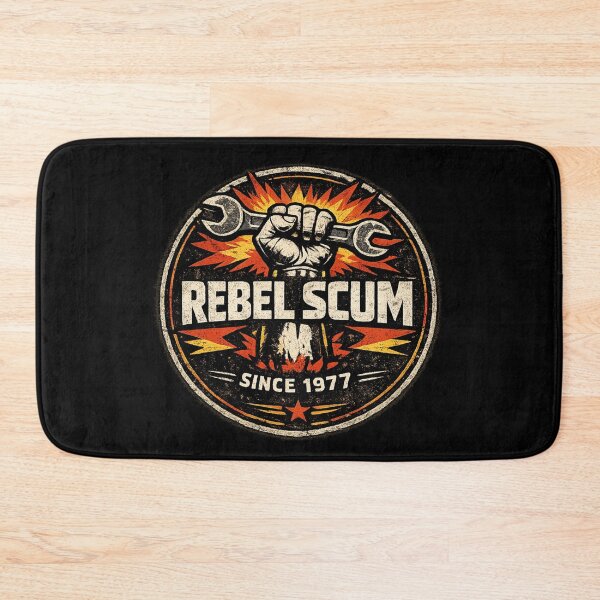Item preview, Rebel Scum Since 1977 – Retro Sci-Fi Rebellion Vintage T-Shirt Design 3 designed and sold by VoglR.