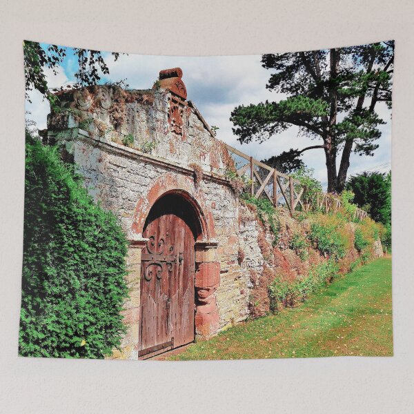 Item preview, Ornate Walled Garden  designed and sold by ScenicViewPics.