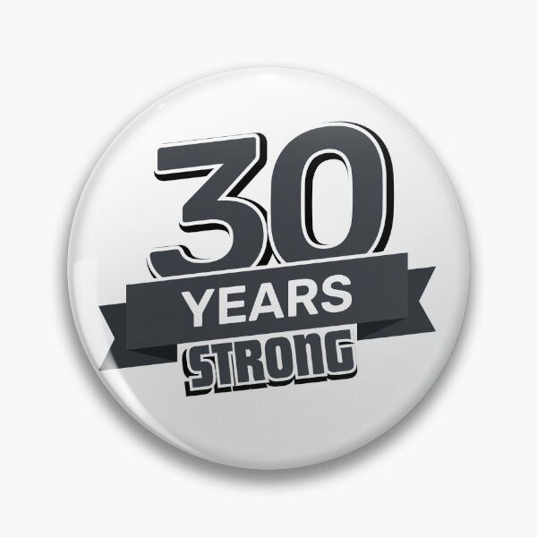 Item preview, 30 Years Strong Anniversary designed and sold by NumbersFort.
