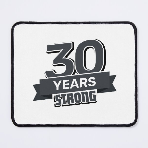 Item preview, 30 Years Strong Anniversary designed and sold by NumbersFort.