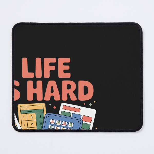 Item preview, Life Is Hard Visuals Help Special Education SPED designed and sold by BlueCreator-inc.