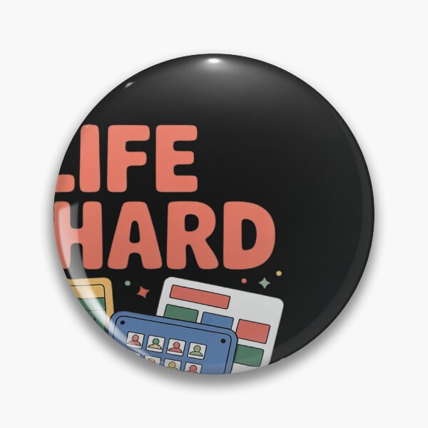 Item preview, Life Is Hard Visuals Help Special Education SPED designed and sold by BlueCreator-inc.