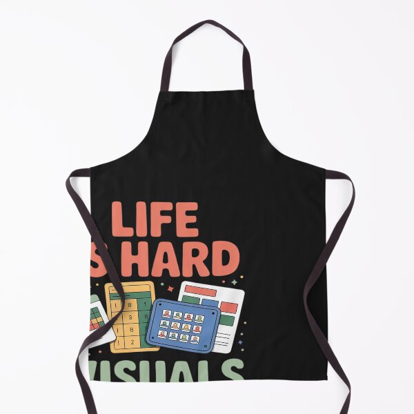 Item preview, Life Is Hard Visuals Help Special Education SPED designed and sold by BlueCreator-inc.