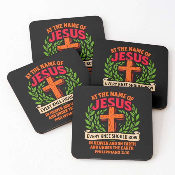 Item preview, Philippians 2:10 At The Name Of Jesus Every Knee Should Bow designed and sold by plushism.