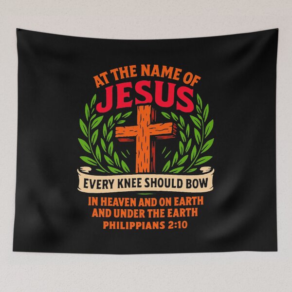 Item preview, Philippians 2:10 At The Name Of Jesus Every Knee Should Bow designed and sold by plushism.