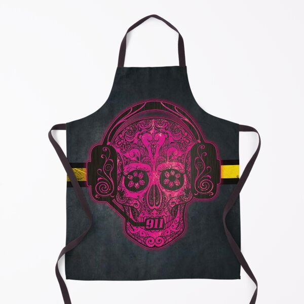 Item preview, 911 Dispatcher Sugar Skull – Thin Yellow Line Emergency Communications Tribute designed and sold by artistwill.