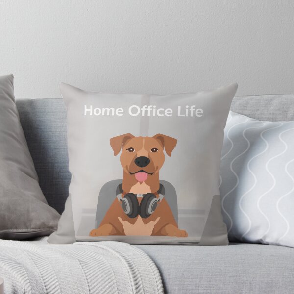 Item preview, Home Office Life with a Dog designed and sold by InkoraStudios.