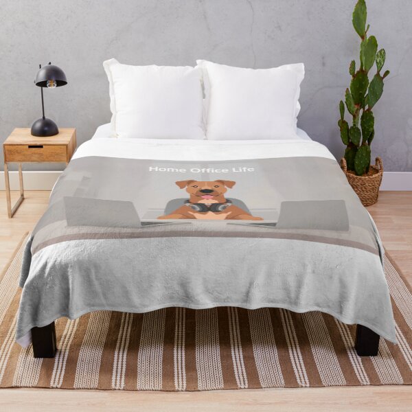 Item preview, Home Office Life with a Dog designed and sold by InkoraStudios.