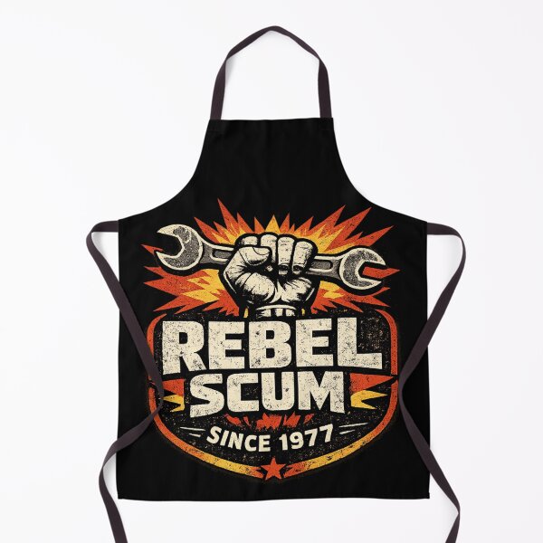 Item preview, Rebel Scum Since 1977 – Retro Sci-Fi Rebellion Vintage T-Shirt Design 4 designed and sold by VoglR.