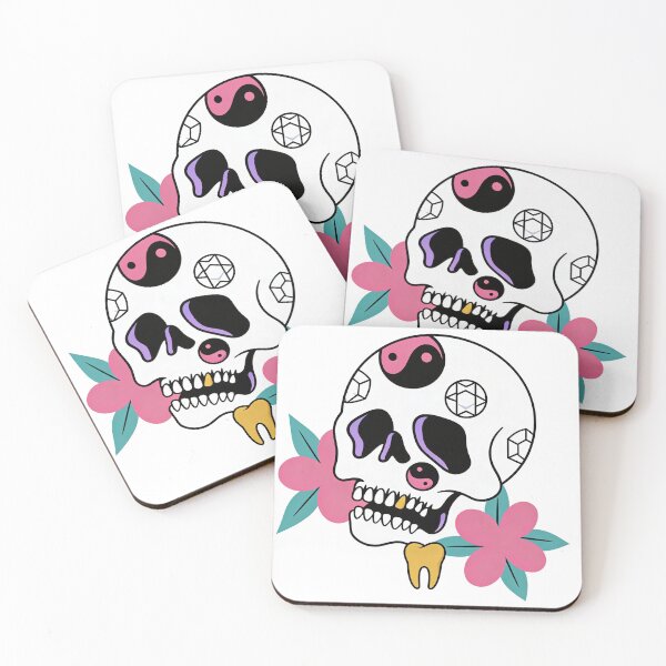 Item preview, Large Octagonal Skull designed and sold by Atee Optimistic.